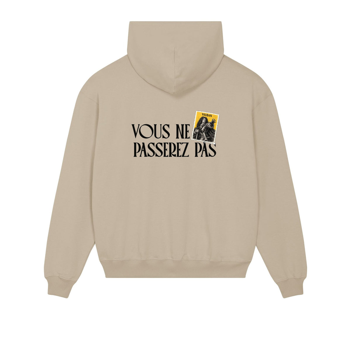 Sweat Grands Hommes Vauban – Desert Dust – dos