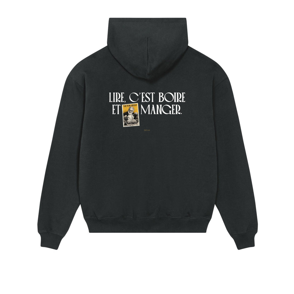 Sweat Grands Hommes Victor Hugo – Noir – dos
