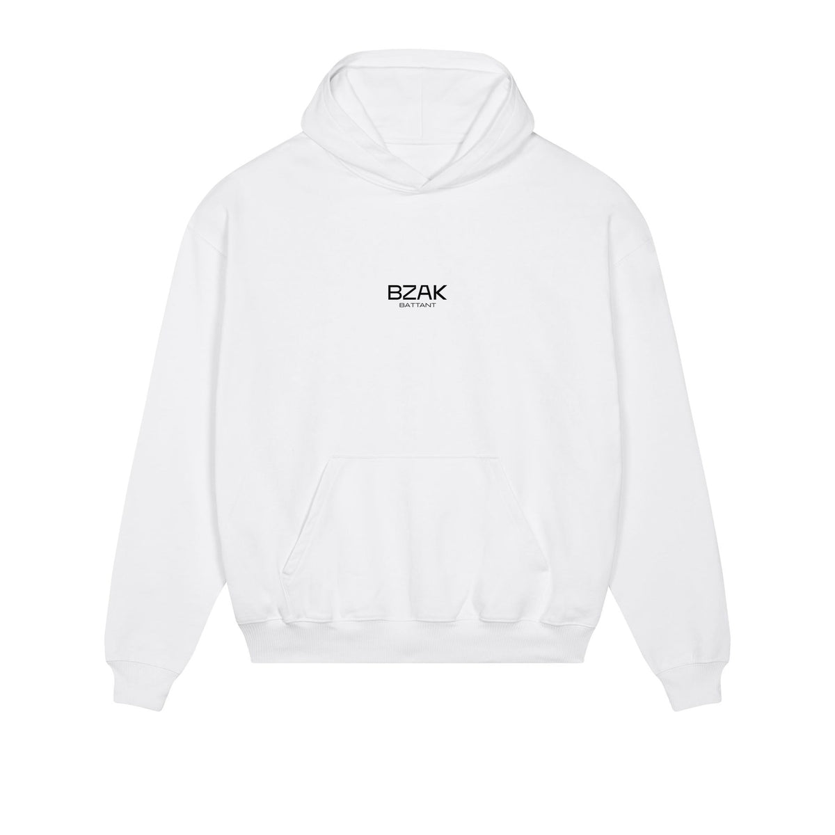 Sweat Quartier Battant – Blanc – devant