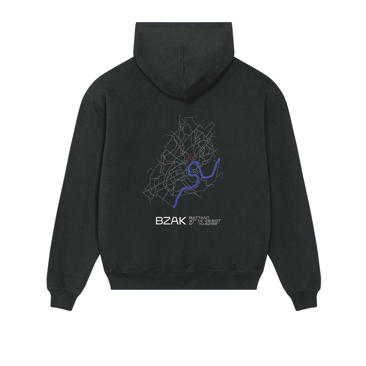 Sweat Quartier Battant – Noir – dos