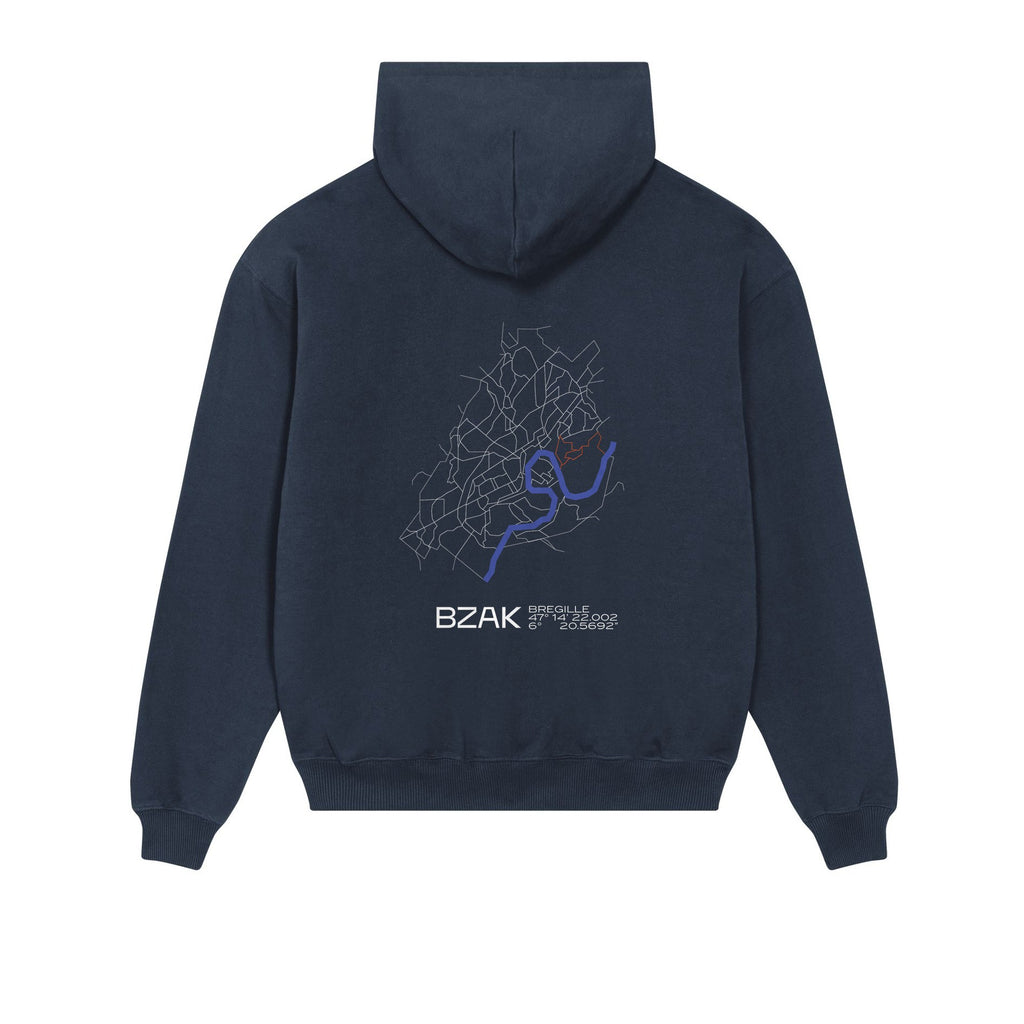 Sweat Quartier Bregille – French Navy – dos