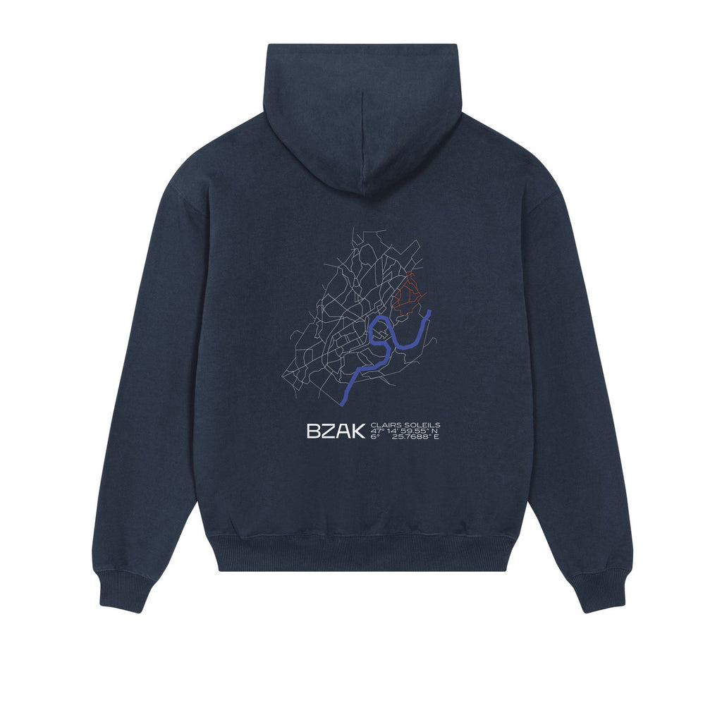 Sweat Quartier Clairs Soleils – French Navy – dos