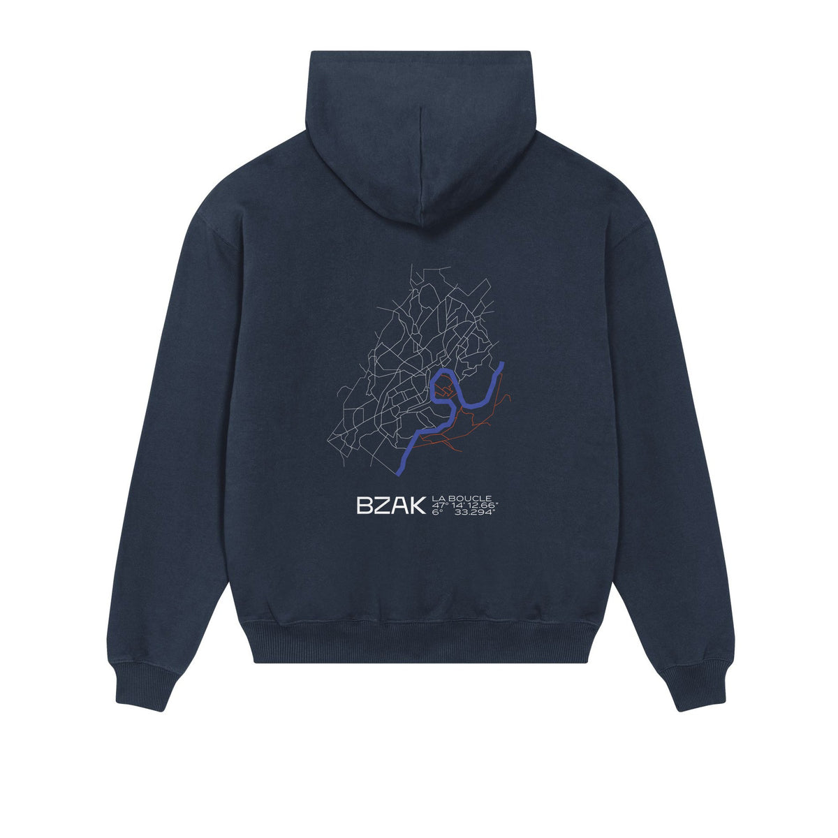 Sweat Quartier La Boucle – French Navy – dos