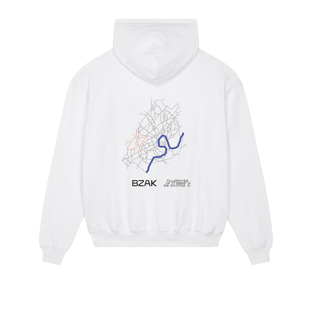 Sweat Quartier Les Tilleroyes – Blanc – dos