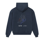 Sweat Quartier Les Tilleroyes – French Navy – dos