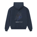 Sweat Quartier Montboucons – French Navy – dos