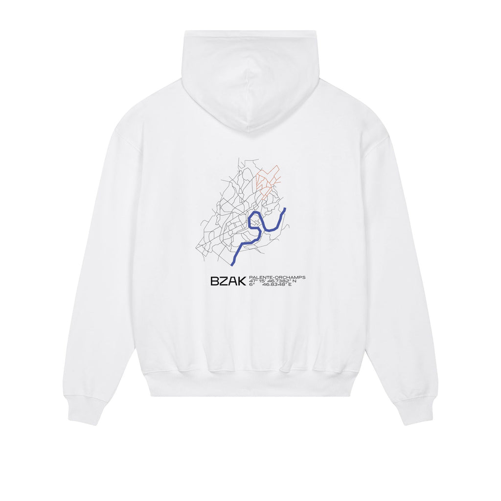Sweat Quartier Palente-Orchamps – Blanc – dos
