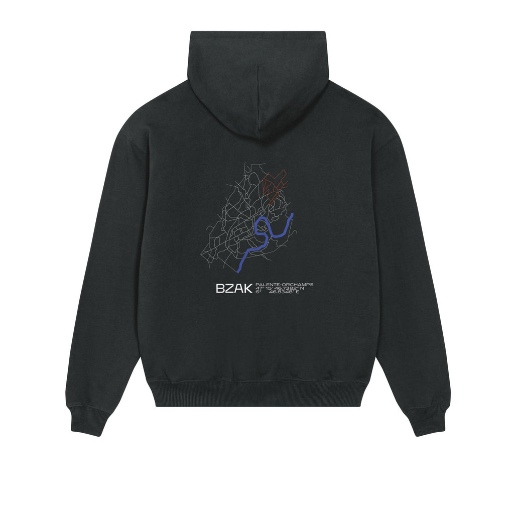 Sweat Quartier Palente-Orchamps – Noir – dos