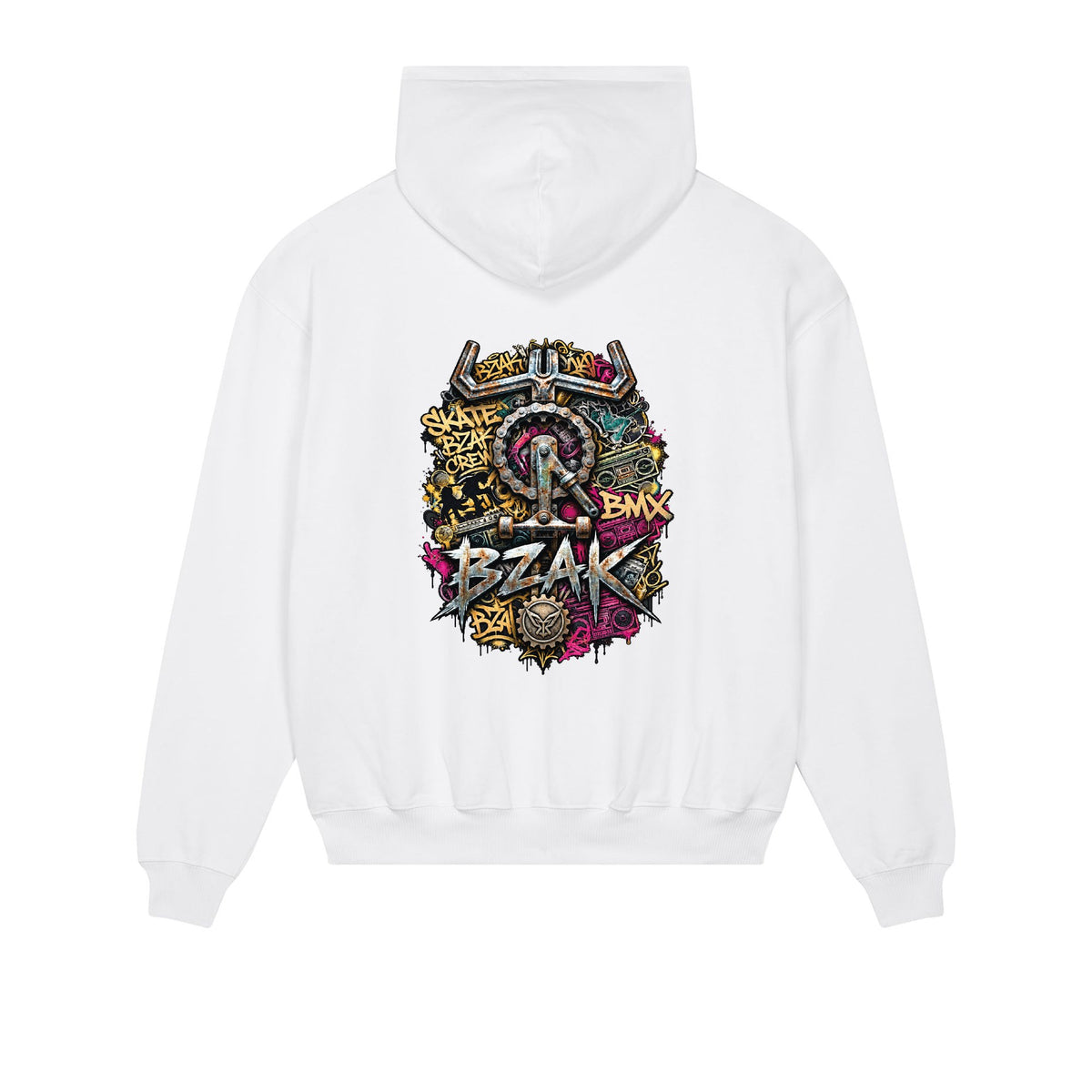Sweat Street BZAK – Blanc – dos