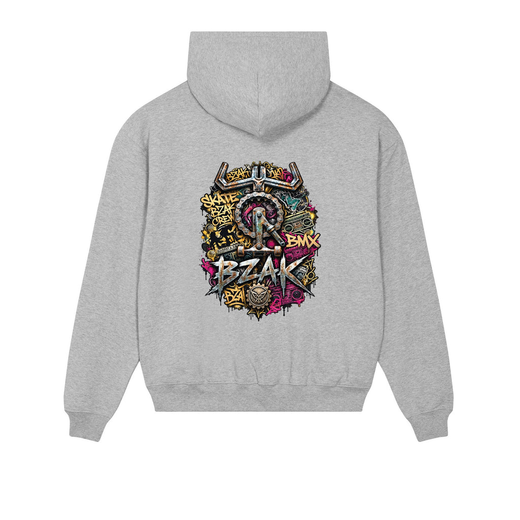 Sweat Street BZAK – Heather Grey – dos
