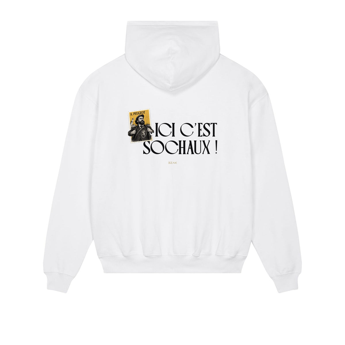 Sweat Grands Hommes Armand Peugeot – Blanc – dos