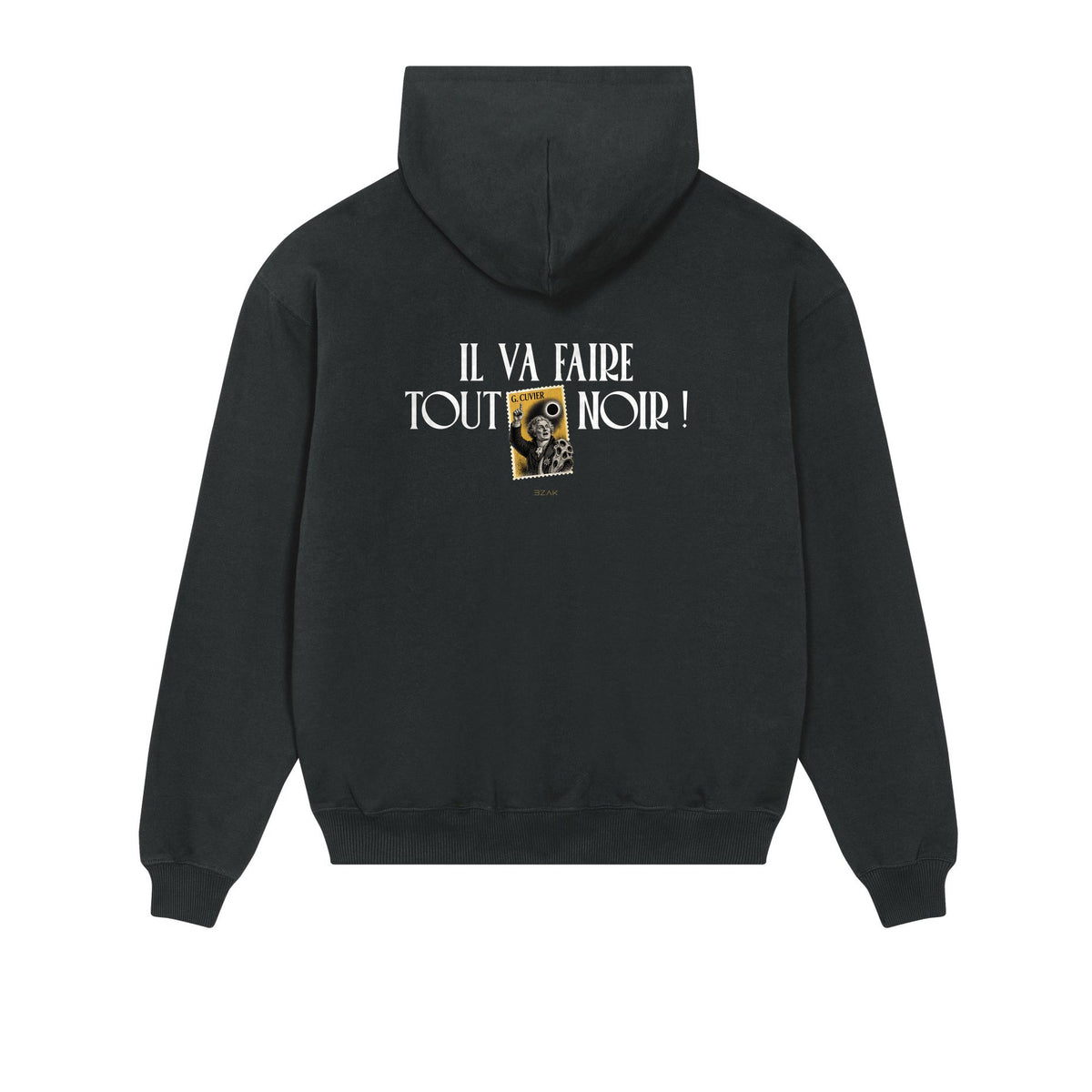 Sweat Grands Hommes Georges Cuvier – Noir – dos