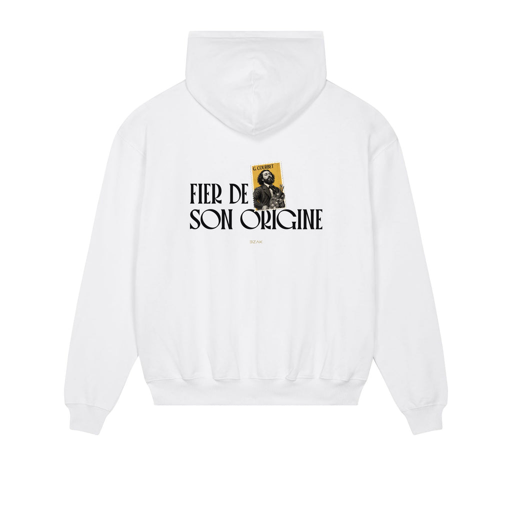 Sweat Grands Hommes Gustave Courbet – Blanc – dos