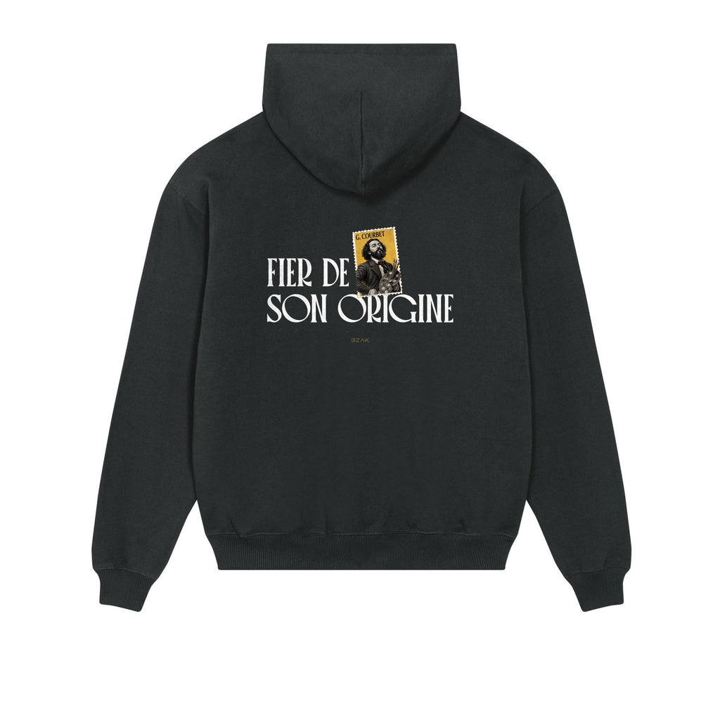 Sweat Grands Hommes Gustave Courbet – Noir – dos