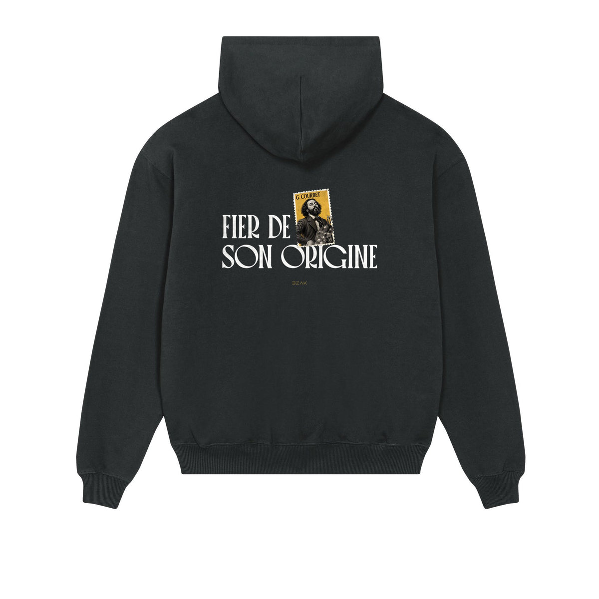 Sweat Grands Hommes Gustave Courbet – Noir – dos