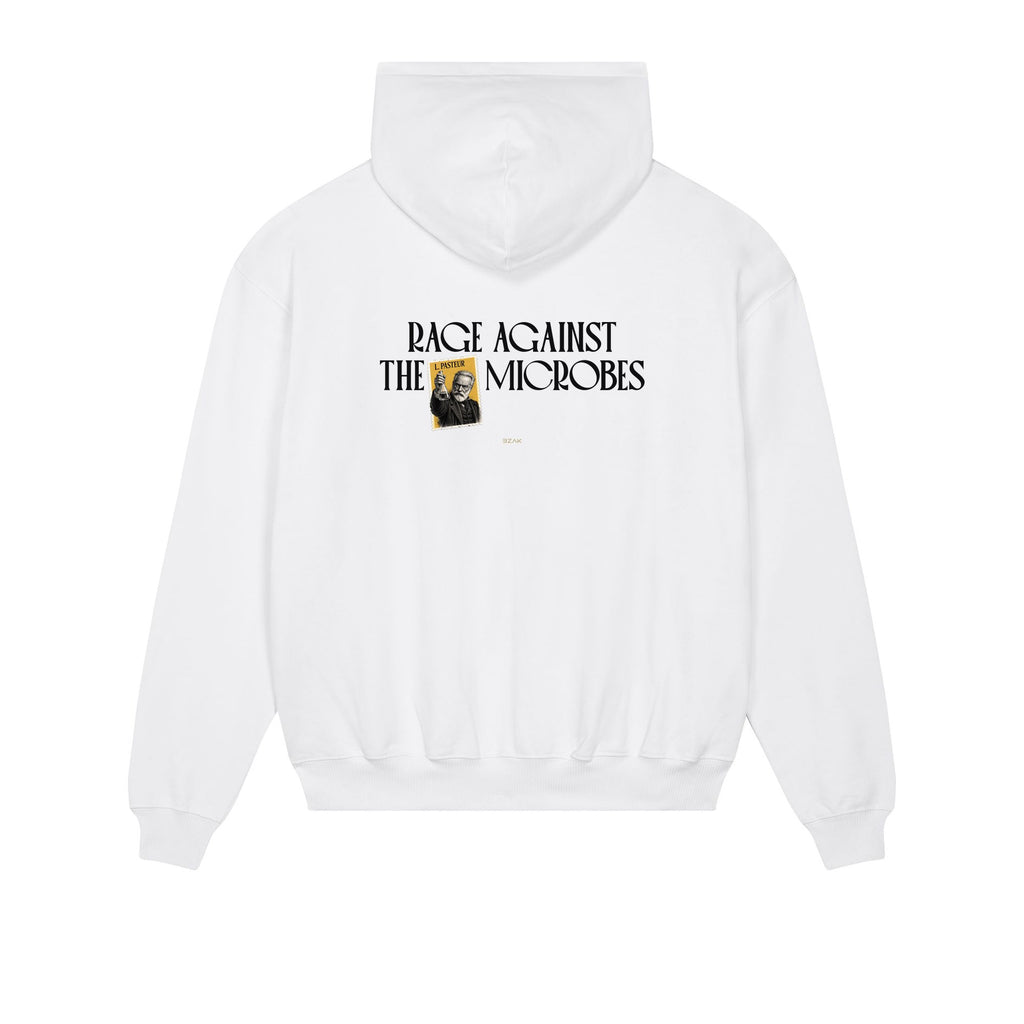 Sweat Grands Hommes Louis Pasteur – Blanc – dos