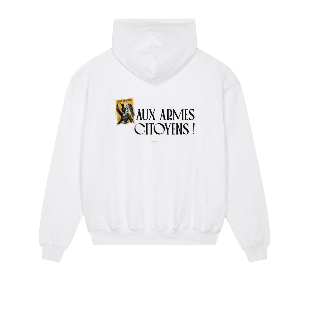 Sweat Grands Hommes Rouget de Lisle – Blanc – dos