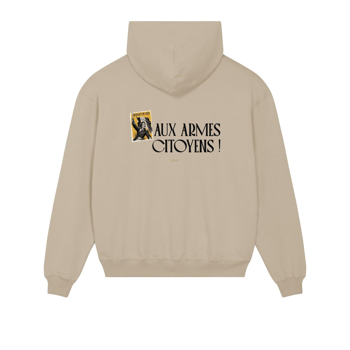 Sweat Grands Hommes Rouget de Lisle – Desert Dust – dos